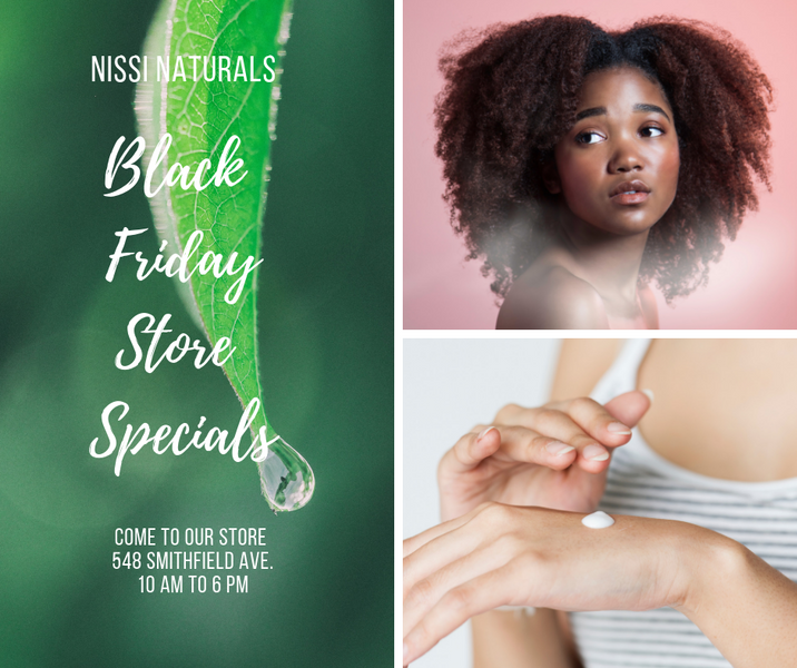 BLACK FRIDAY AND SMALL BUSINESS SATURDAY SPECIALS
