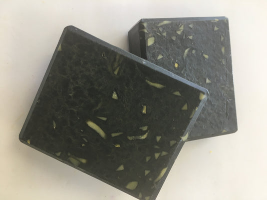 Black Confetti Soap