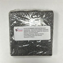 Load image into Gallery viewer, Black Rosemary Exfoliating Bar